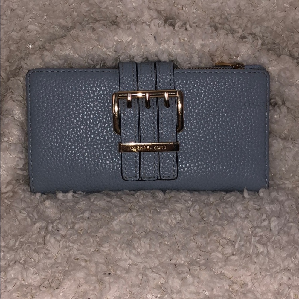 Michael Kors Blue Wallet